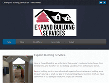 Tablet Screenshot of expandbuildingservices.com